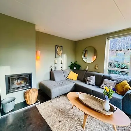 Holland House Big Garden Pool Fireplace Nijmegen For 6 People